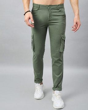 straight fit cargo pants