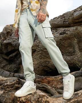 straight fit cargo pants