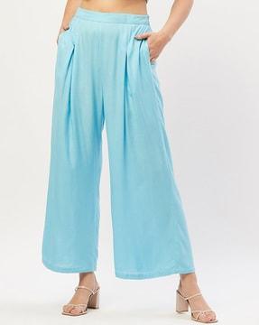 straight fit palazzo pant