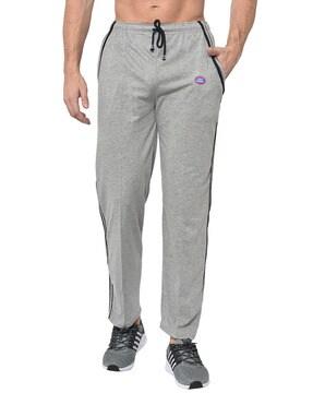 straight track pant with drawstring fastening
