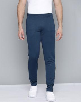 straight track pant with drawstring waist