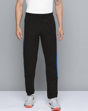 straight track pant with drawstring waist