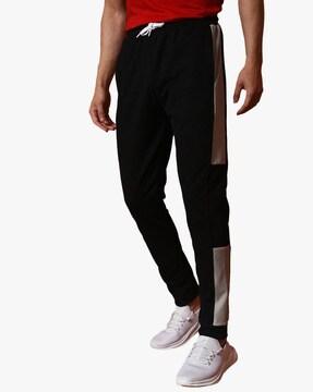 straight track pant with expandable waist