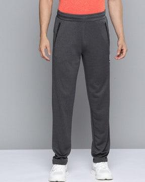 straight track pant with side zipper pockets