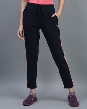 straight track pants with insert pocket