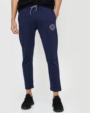 straight track pants with insert pockets