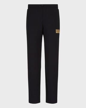 straight track pants with insert pockets