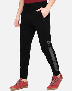 straight track pants with insert pockets