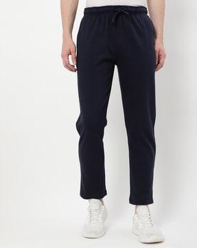 straight track pants with insert pockets