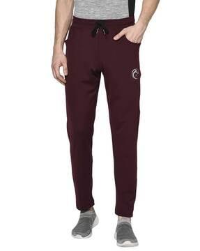 straight track pants with insert pockets