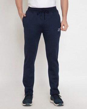 straight track pants with insert pockets