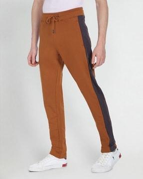 straight track pants with insert pockets