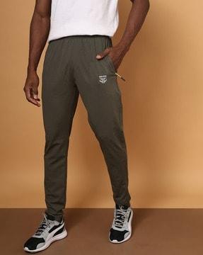 straight track pants with insert pockets