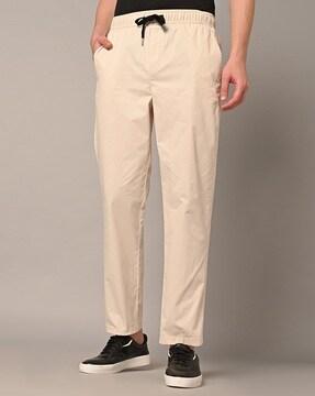 straight track pants with insert pockets