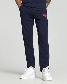 straight track pants with insert pockets