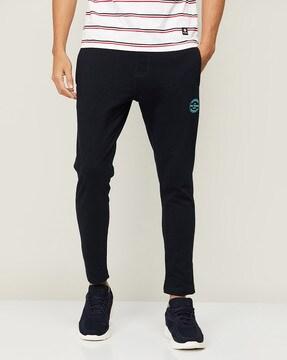 straight trackpants with insert pockets