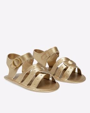 strappy sandals with embellishments