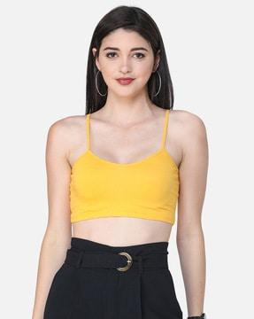 strappy crop top