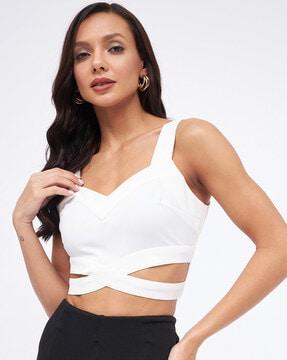 strappy crop top