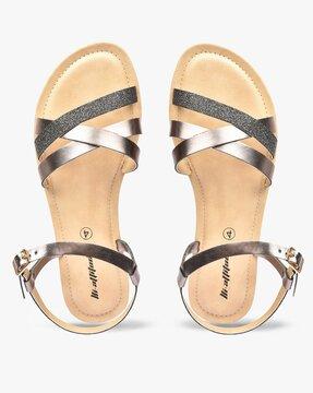 strappy sandals with ankle-strap