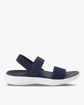 strappy slip-on sandals