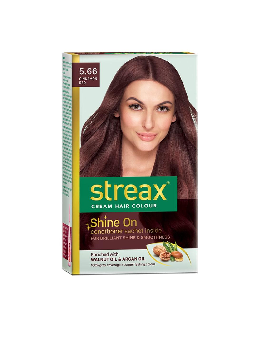 streax hair colour - cinnamon red 120 ml