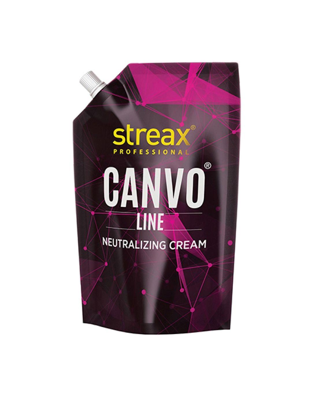 streax professional canvoline neutralizing hair cream - 500 g
