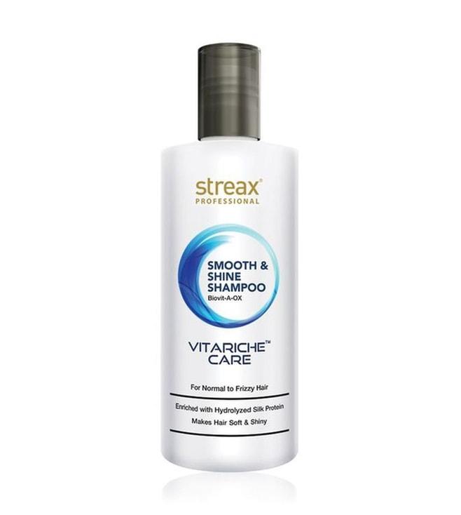 streax professional vitariche care smooth & shine shampoo - 300 ml
