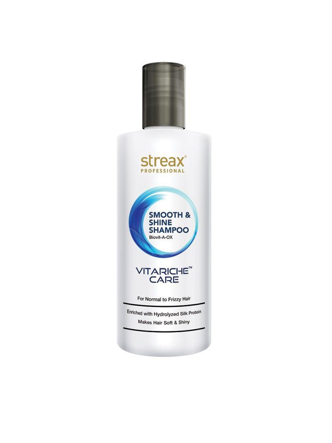 streax professional vitariche care smooth & shine shampoo 300 ml