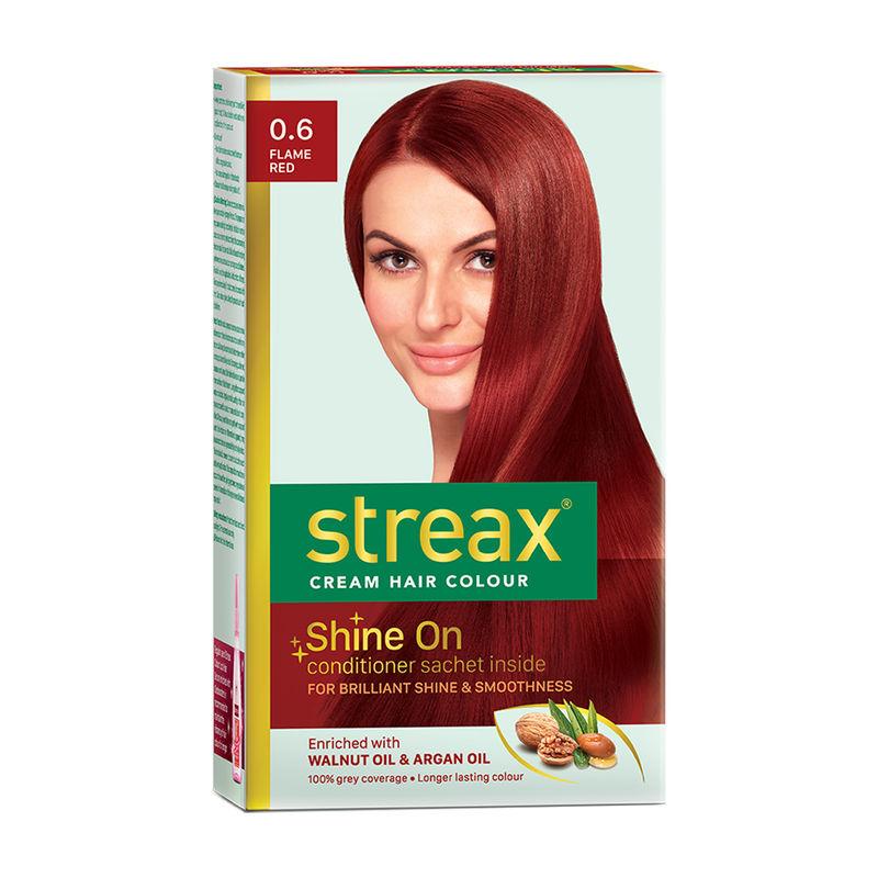 streax hair colour - flame red 0.6