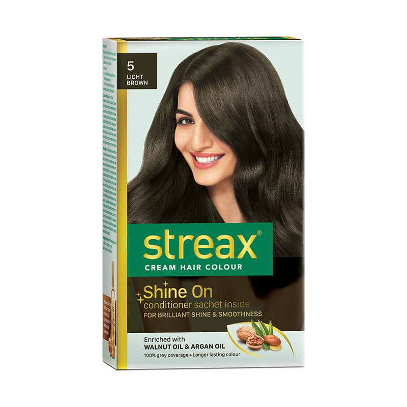 streax hair colour - light brown 5