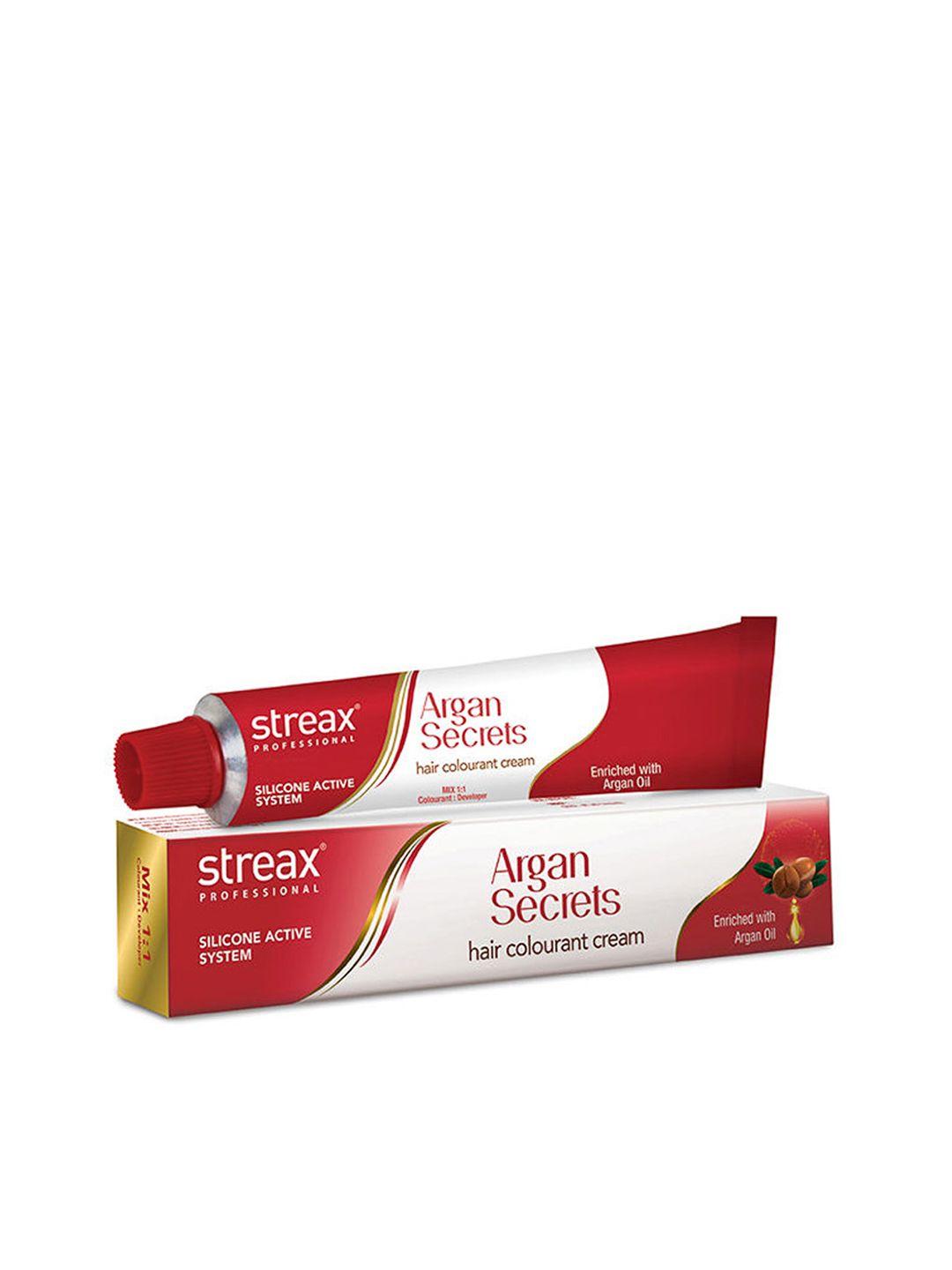 streax professional argan secret hair colourant cream with argan oil 60 g - dark blonde 6