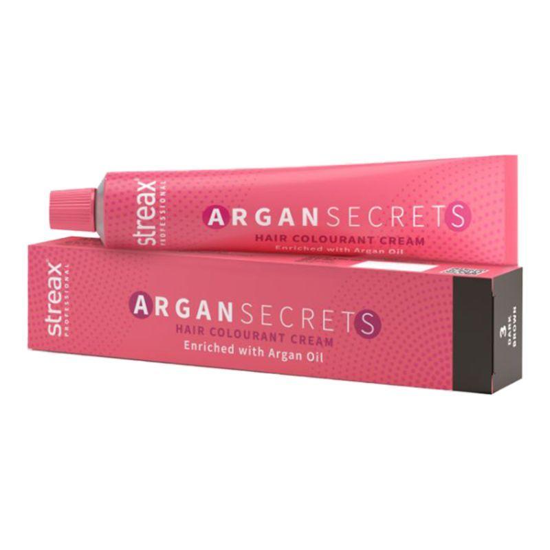 streax professional argan secrets hair colourant cream