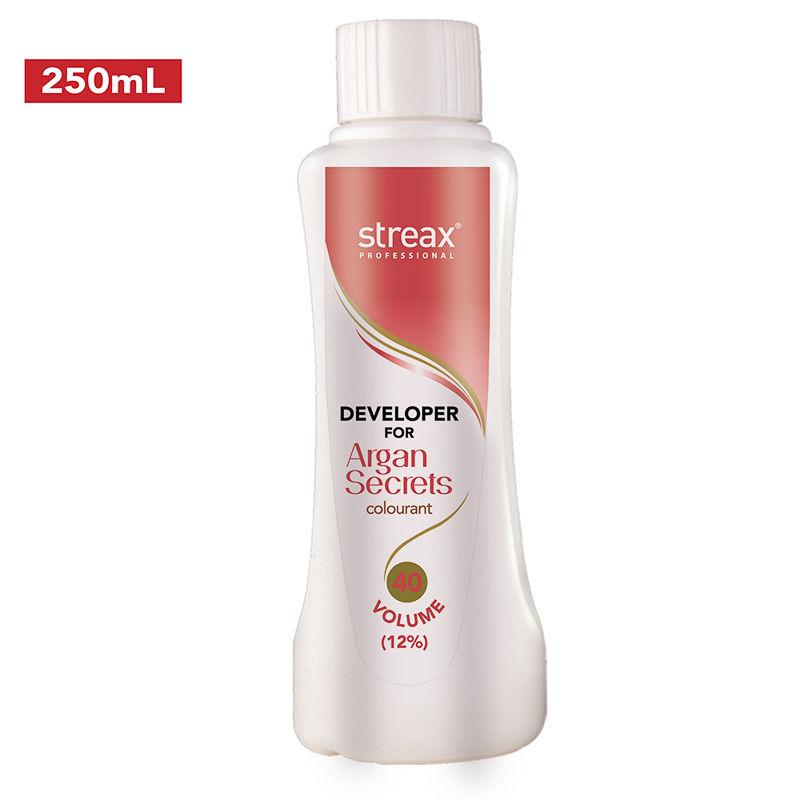 streax professional developer for argan secrets colourant - 40 volume 12%