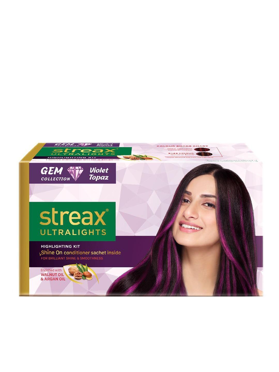 streax ultralights gem collection - violet topaz 60ml