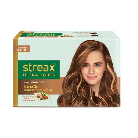 streax ultralights highlighting kit- vibrant blonde (40 ml)