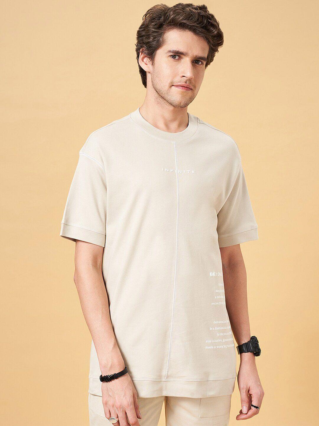 street 808 by pantaloons men pockets boxy t-shirt