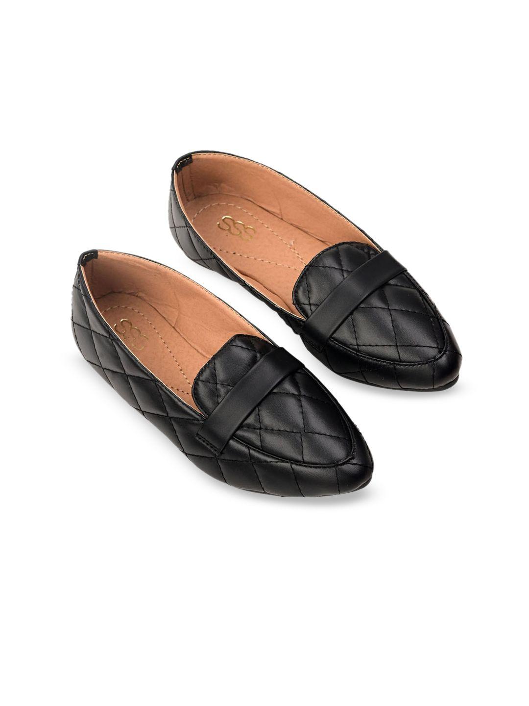 street style store women black solid ballerinas