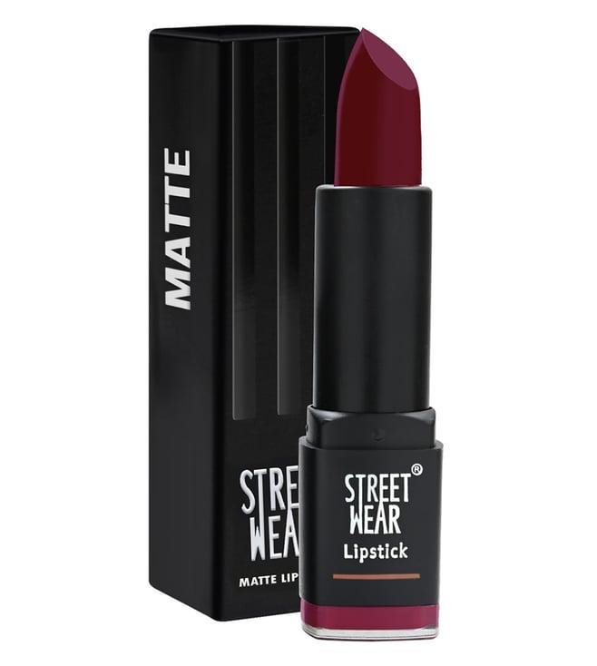 street wear matte lipstick mushy mauve - 4.2 gm