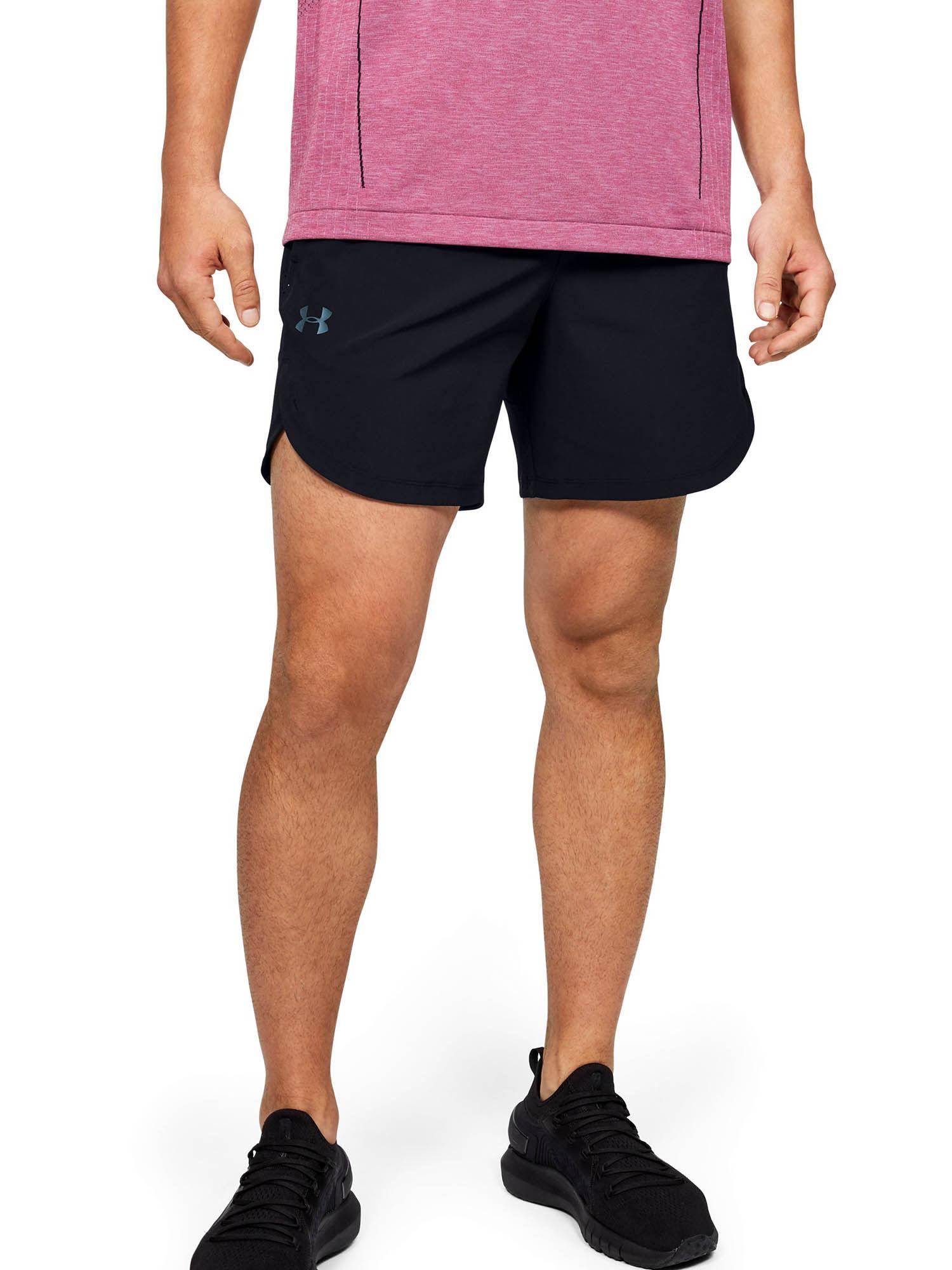 stretch woven shorts
