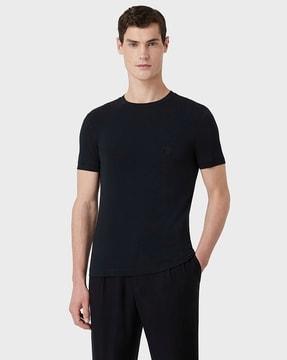 stretch bamboo jersey regular fit t-shirt