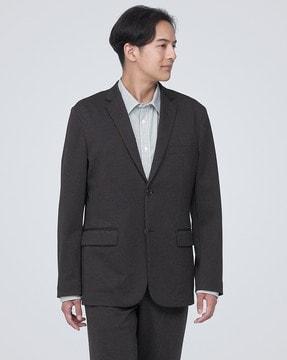 stretch jersey jacket