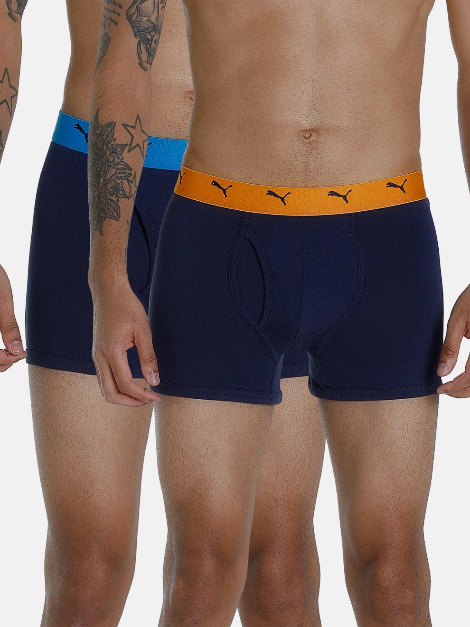 stretch trunks-navy blue (pack of 2)
