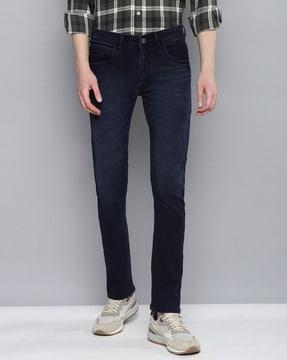 stretchable slim fit jeans