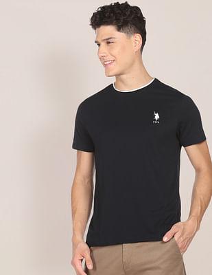 stretchy tipped t-shirt