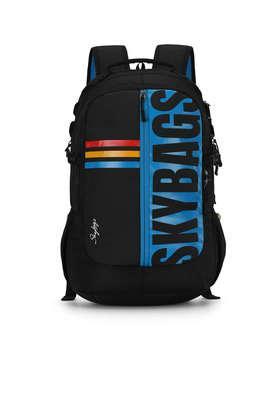 strider nxt 04 polyester men's casual wear laptop bag - black