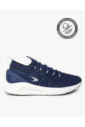 striderabidin synthetic lace up mens sport shoes - navy