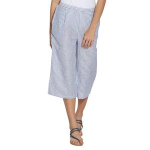 stripe printed culotte