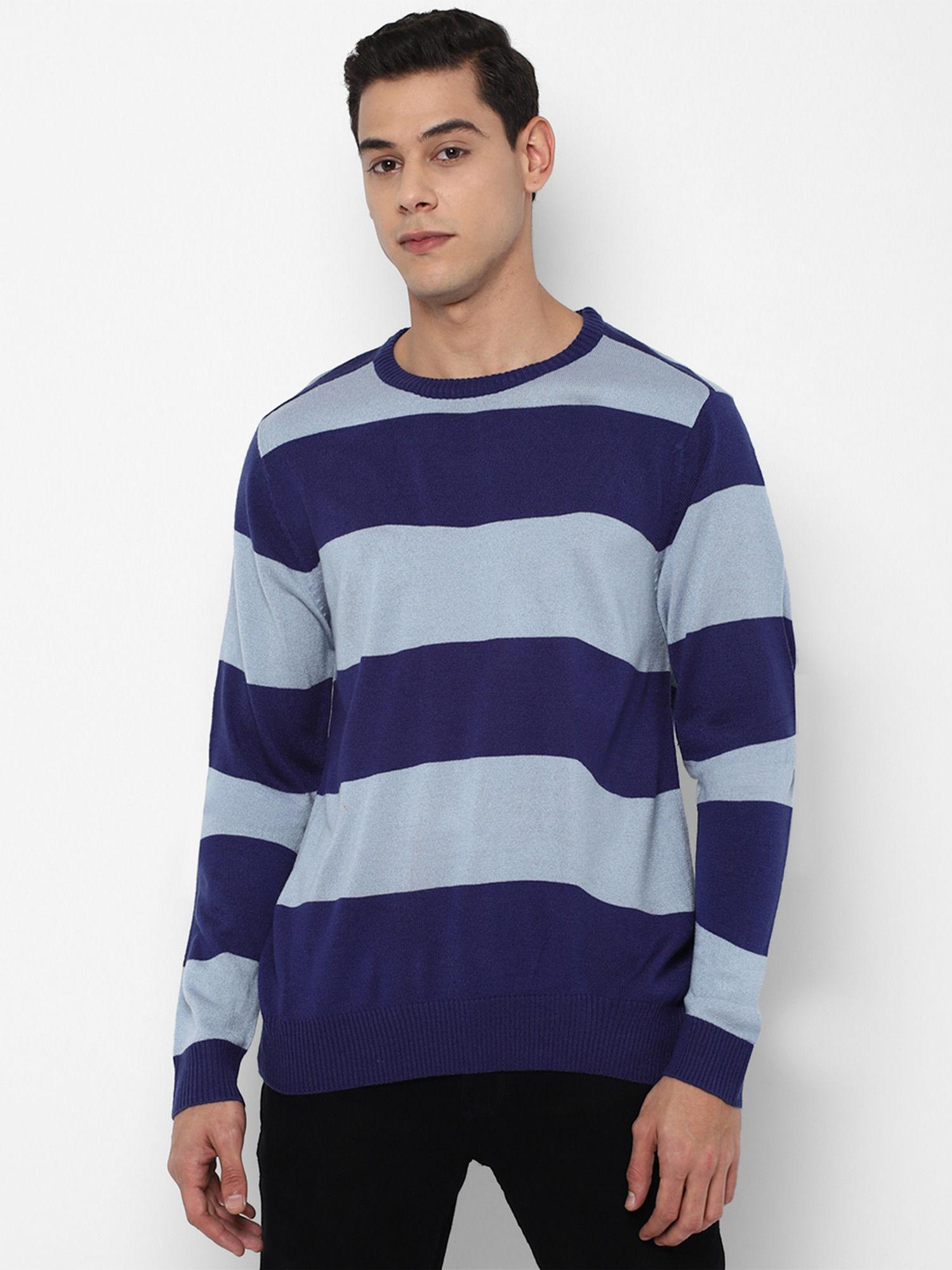 stripe regular sweater