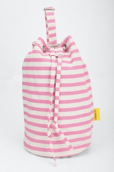 striped backpack